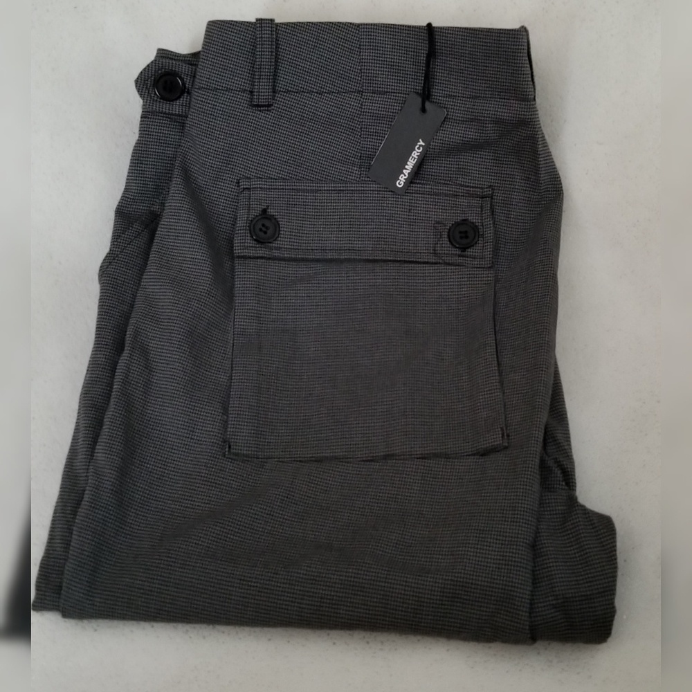 NWT Gramercy The Padrom Pants charcoal sz 34